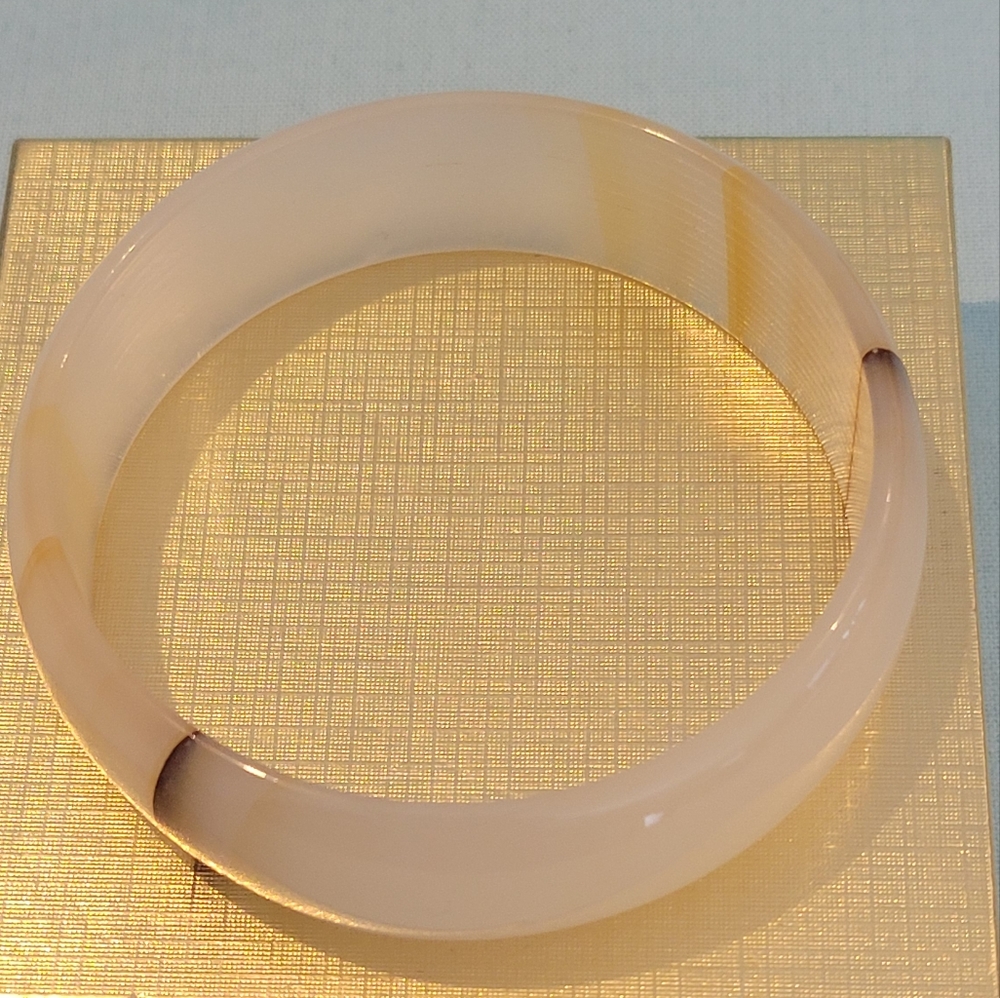 JADE 1" WIDE BANGLE  BRACELET